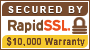 SECURED BY RapitSSL